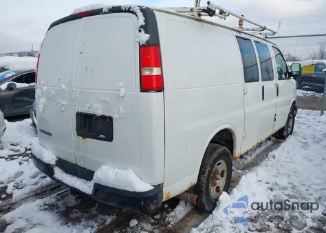 2009 Chevrolet Express 2500 Work Van from USA, damaged, VIN 1GCGG25C491132775